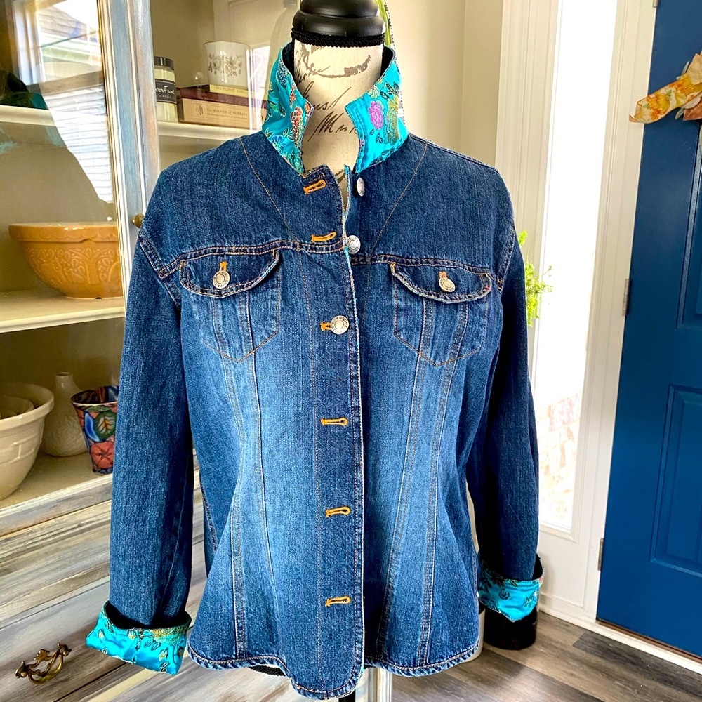 Chico’s denim jacket